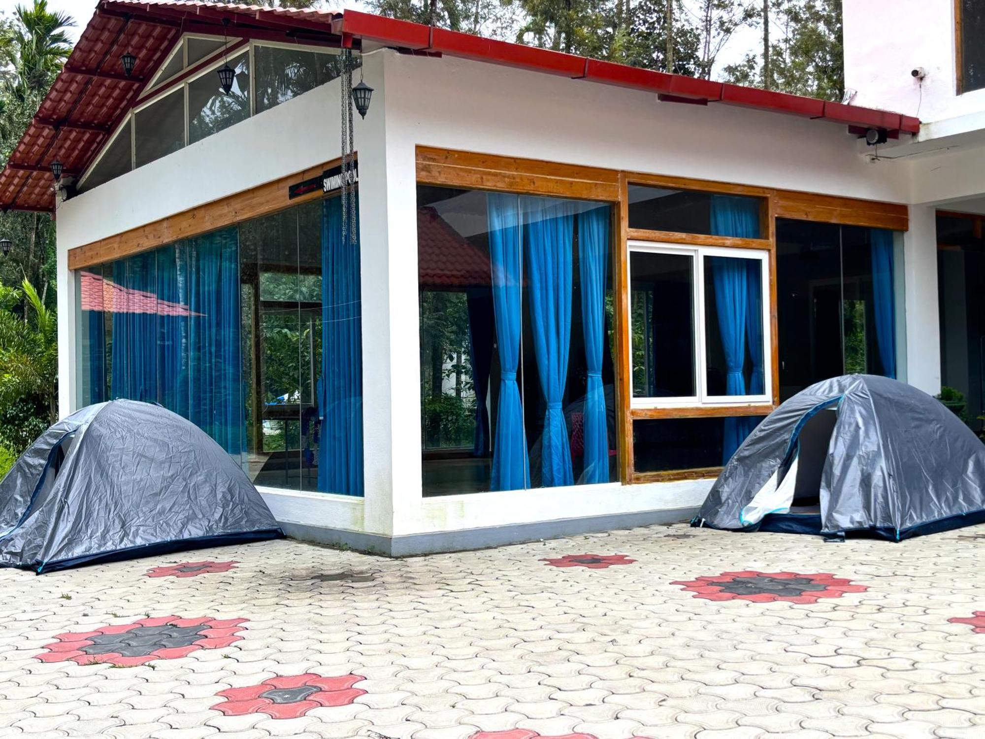 Ecstasy Tent Stay With Swimming Pool & Common Washroom Chikmagalūr Kültér fotó