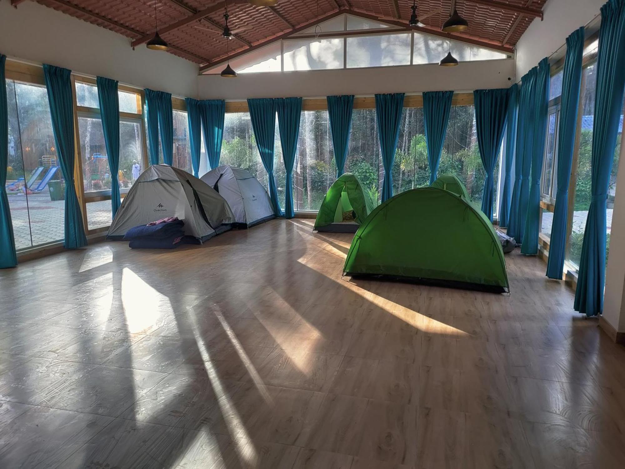 Ecstasy Tent Stay With Swimming Pool & Common Washroom Chikmagalūr Kültér fotó