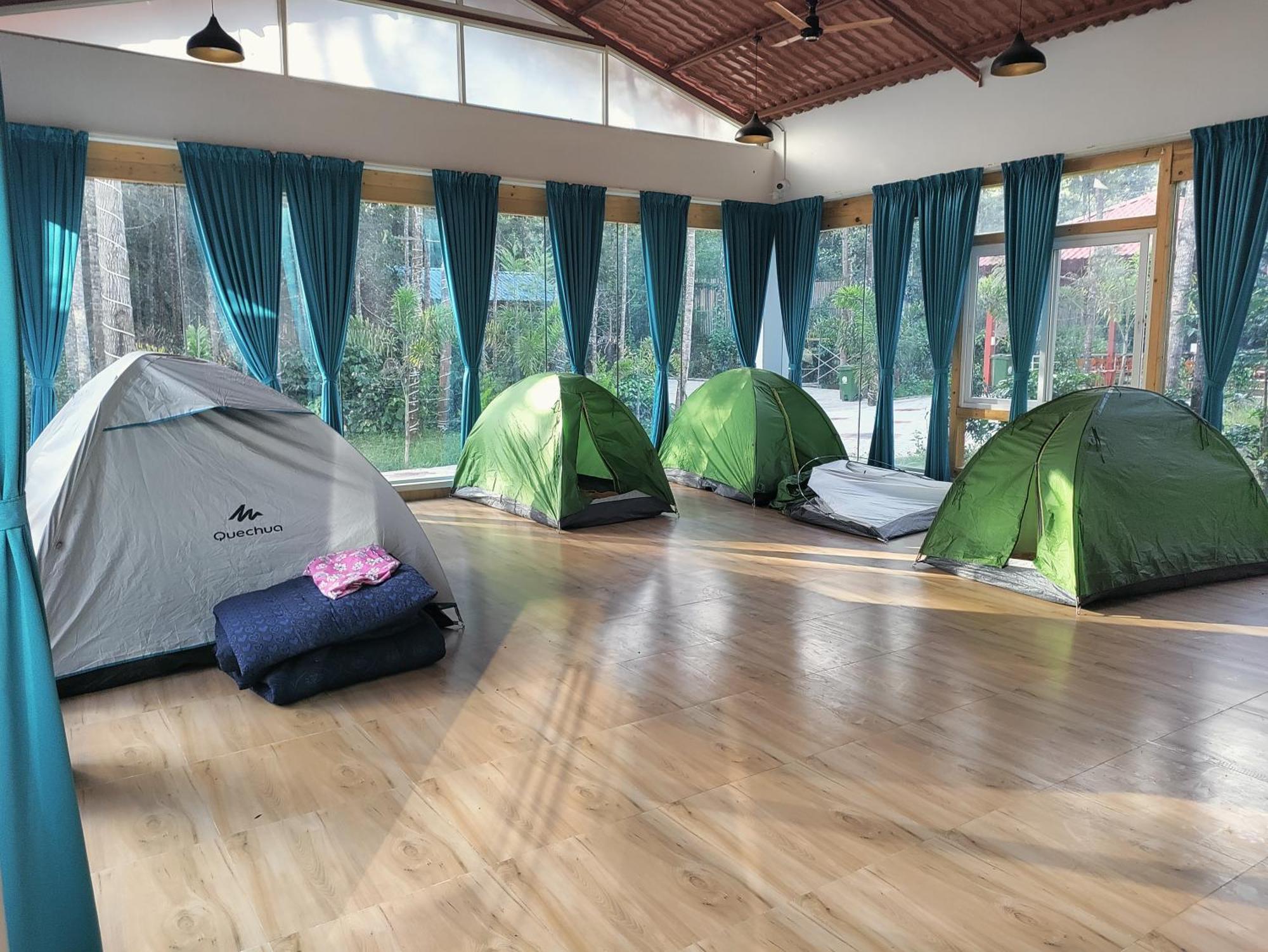 Ecstasy Tent Stay With Swimming Pool & Common Washroom Chikmagalūr Kültér fotó